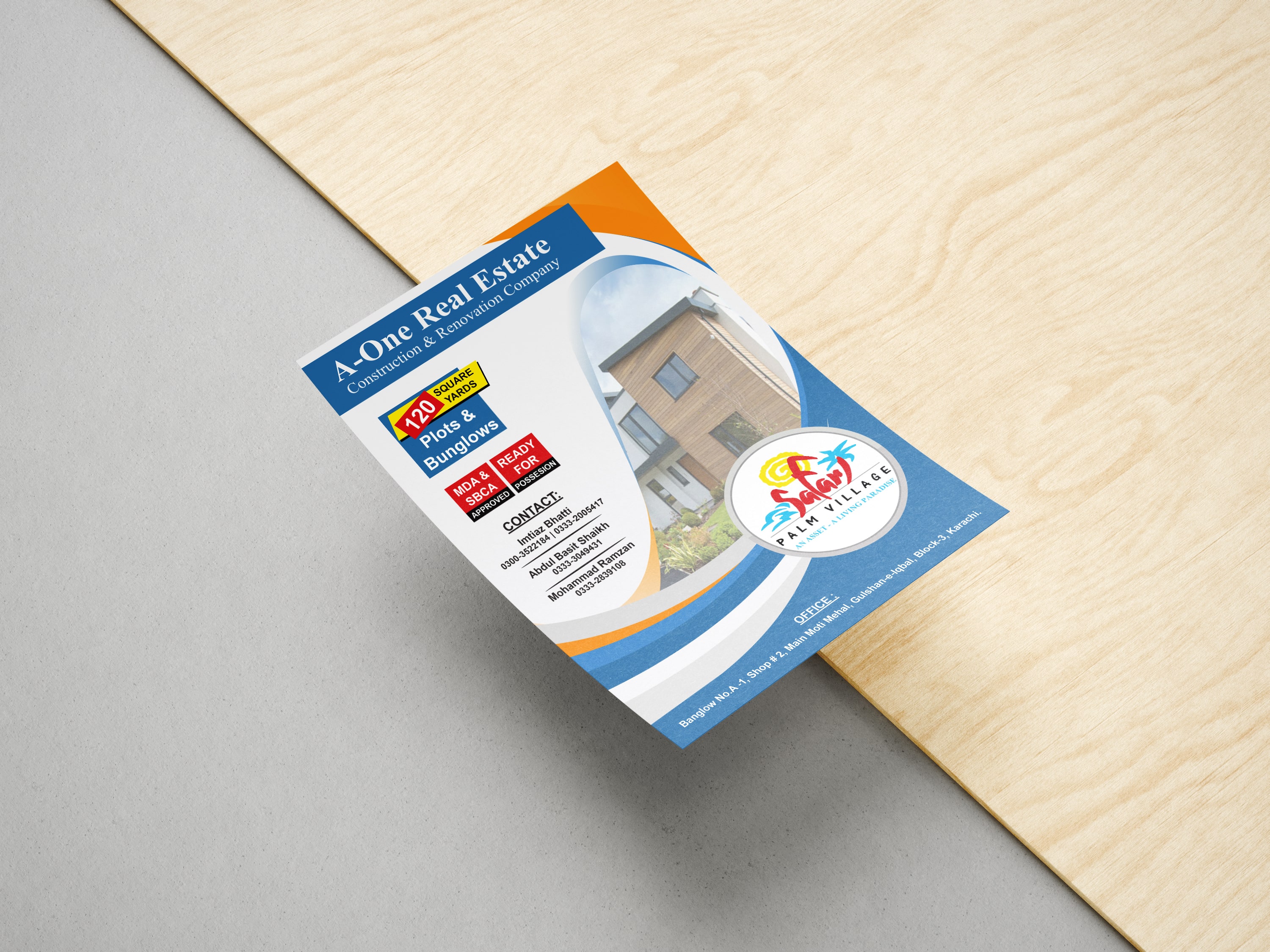 A5 Flyer Catalog Design for Business Promotion in San Diego ,CA