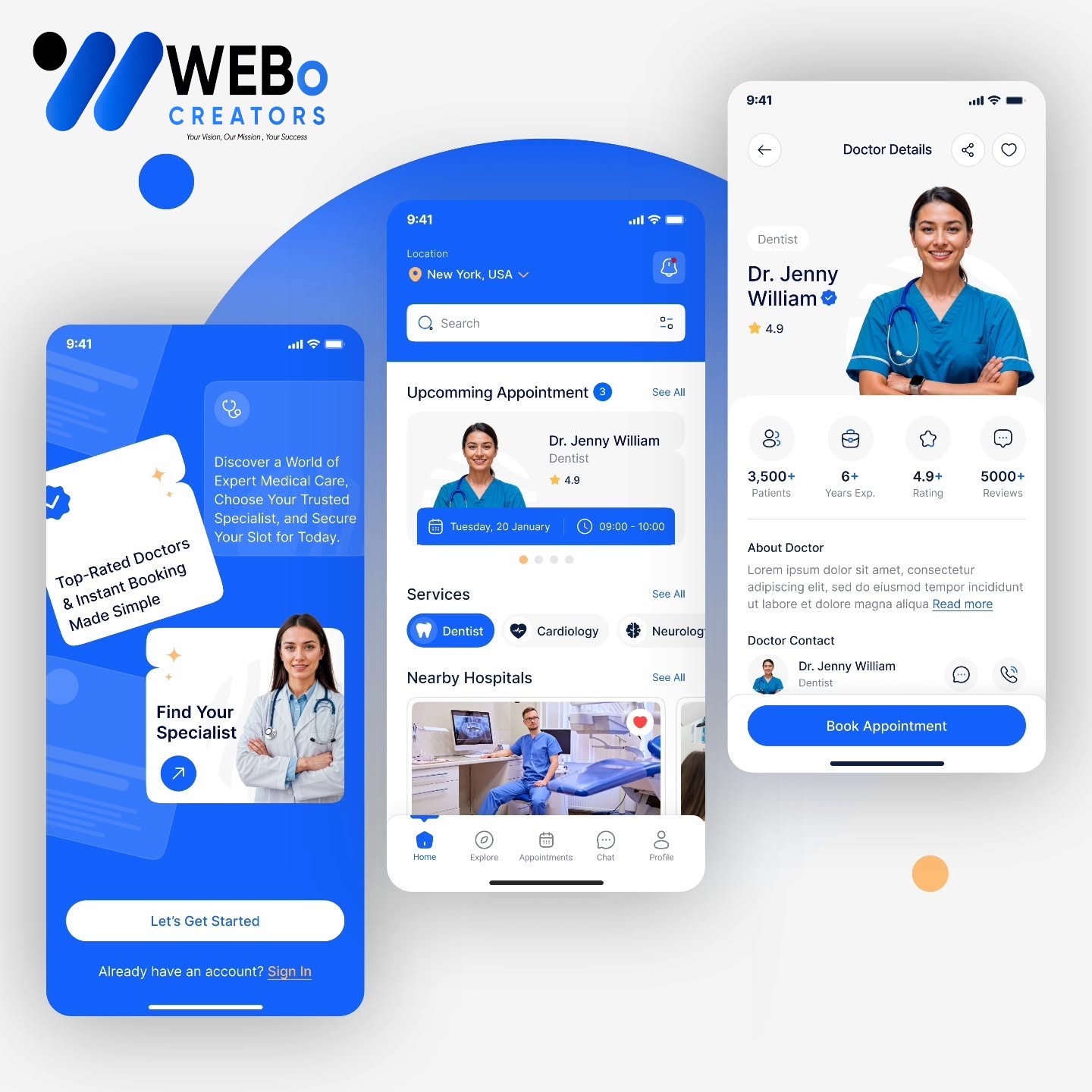 iOS App UI/UX Design | Custom iPhone & iPad Interface Design San Diego ,CA 2026 - Mobile App Design