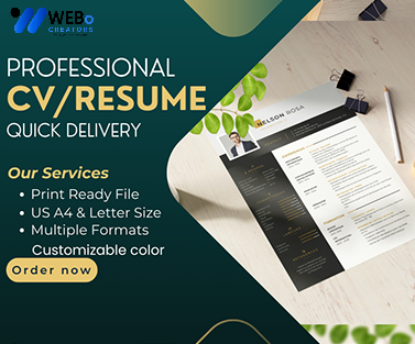 Elegant Resume Design Service, CV designs, CV writing in San Diego ,CA For Gain Job