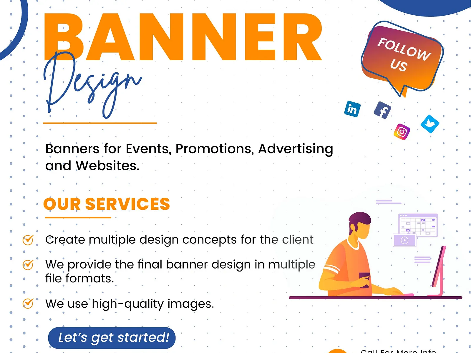Web Banner & Social Banner Design Services in San Diego ,CA